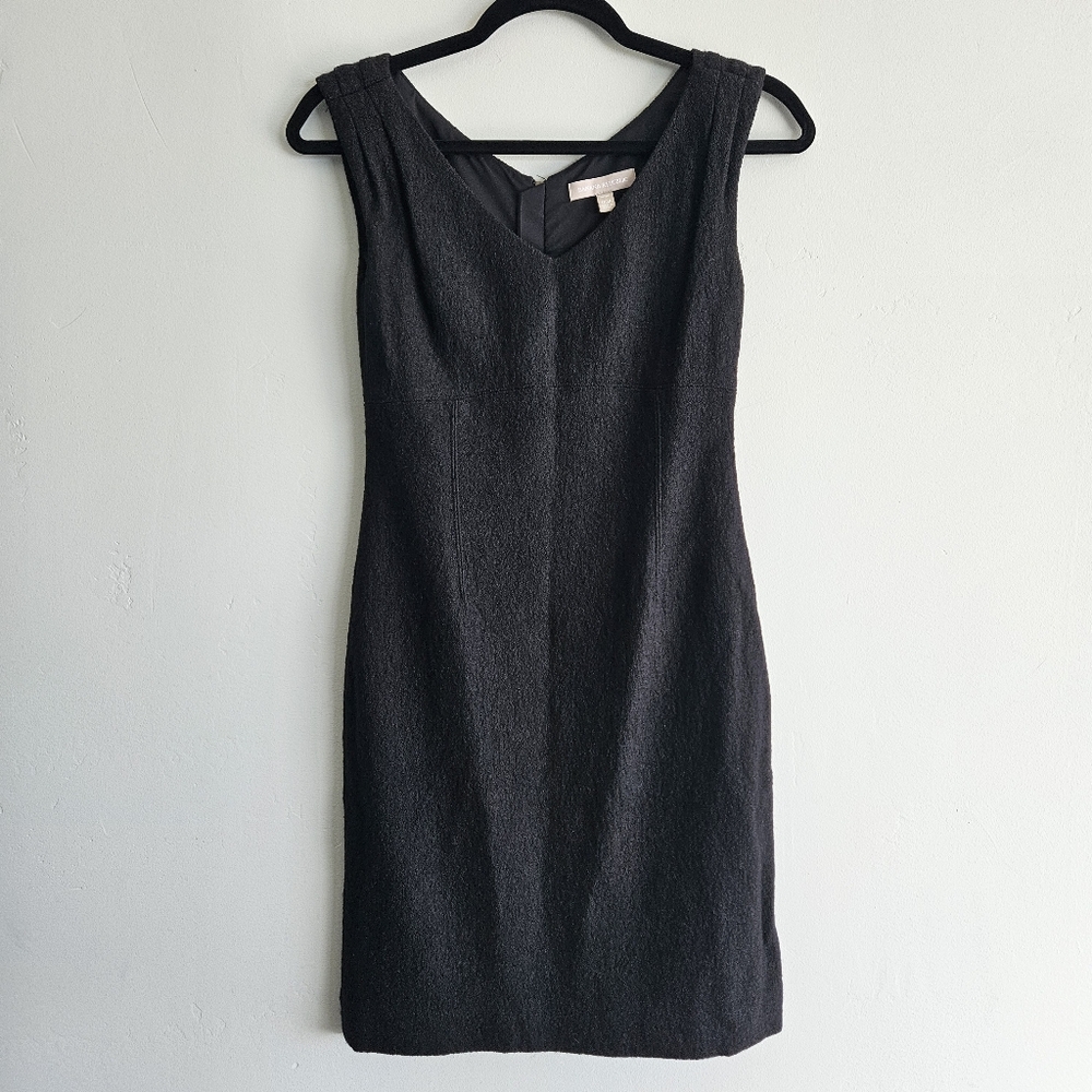 Banana Republic Black Sleeveless Dress Work Core Business LBD Cocktail